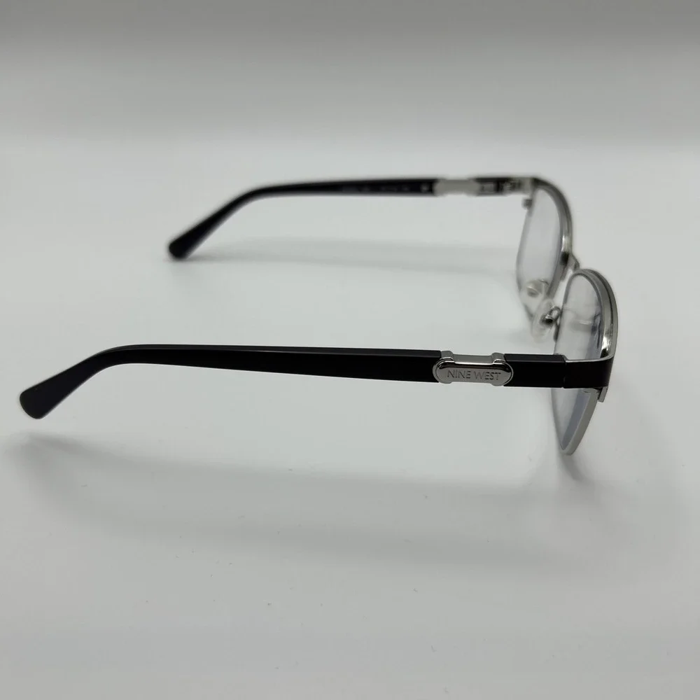 Nine West Nw8023 001 Purple Rectangle Eyeglasses Frames 57-16-140